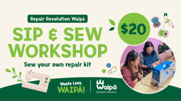 Sip and Sew workshop